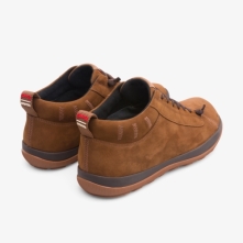 Camper Peu Pista Mens Casual Shoes US-82935 Brown Online Sale